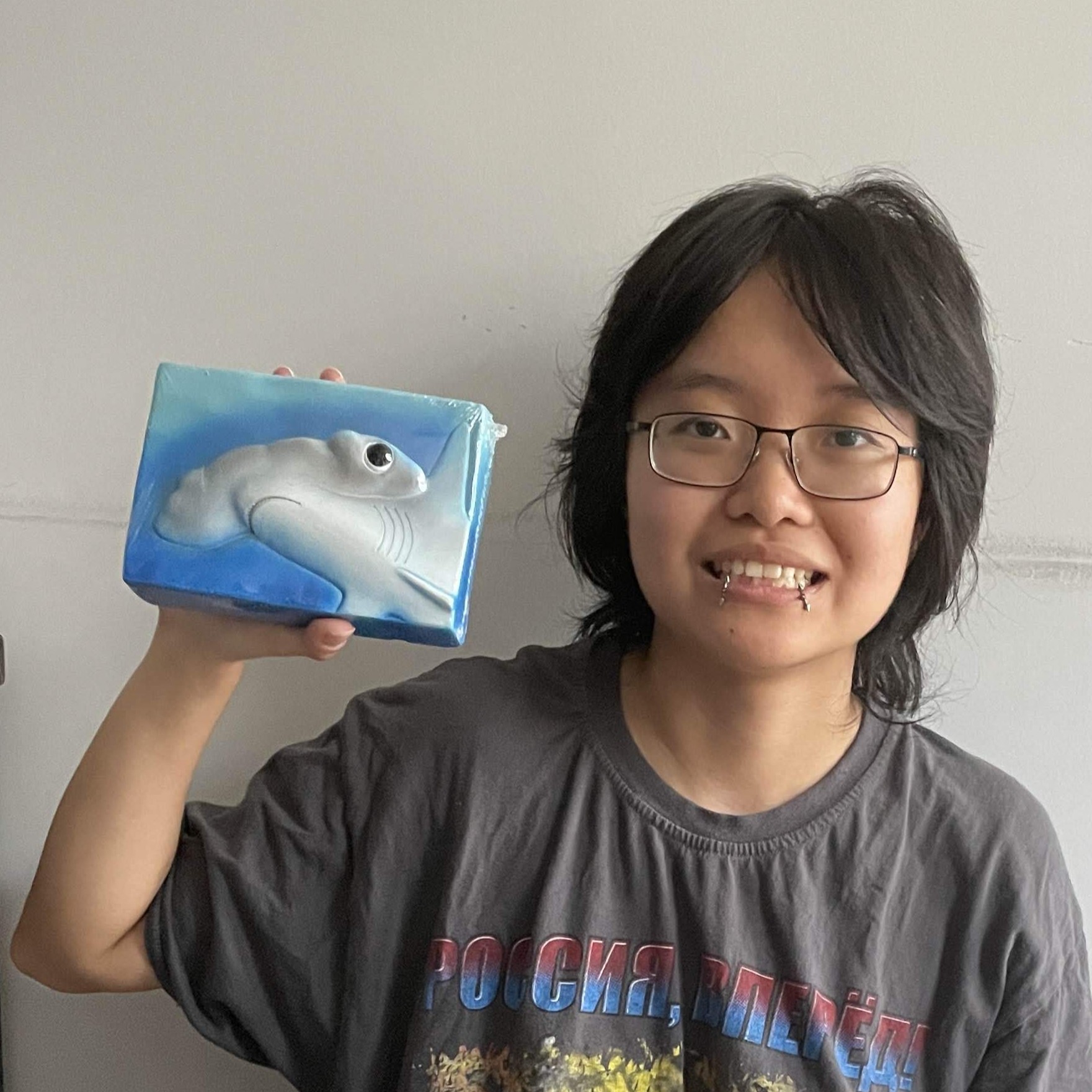 shayuu holding his namesake